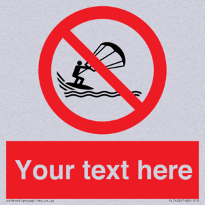 Custom No kite surfing